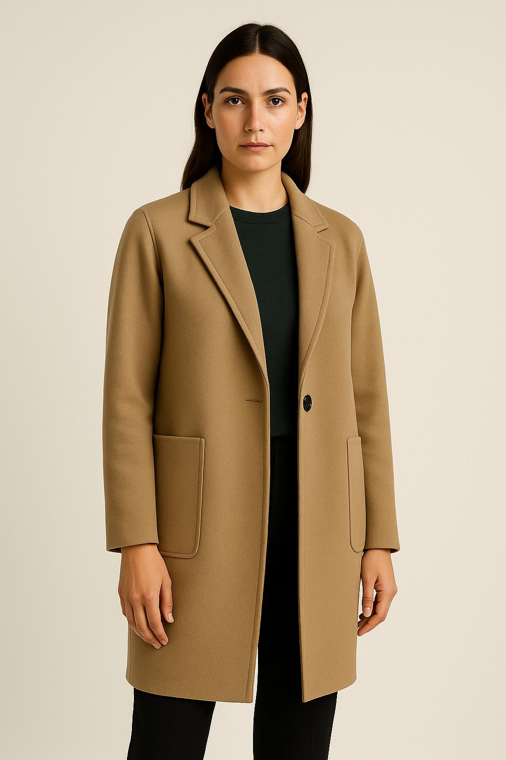 Fall Wool-Blend Coat
