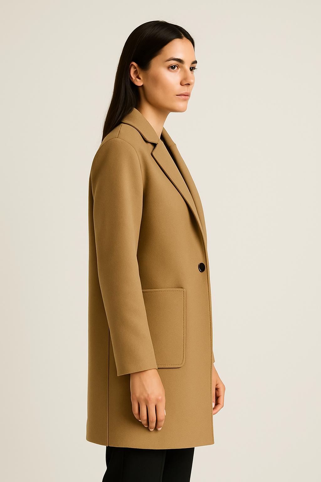 Fall Wool-Blend Coat